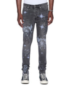 Mens Van Winkle Axl Cherub Skinny Denim Jeans - Grey