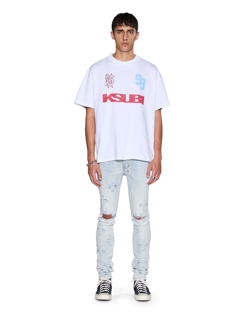 MENS VAN WINKLE KRAFTWERK DENIM JEANS