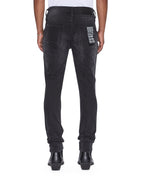 Mens Van Winkle Onyx Painted Skinny Denim Jeans - Grey