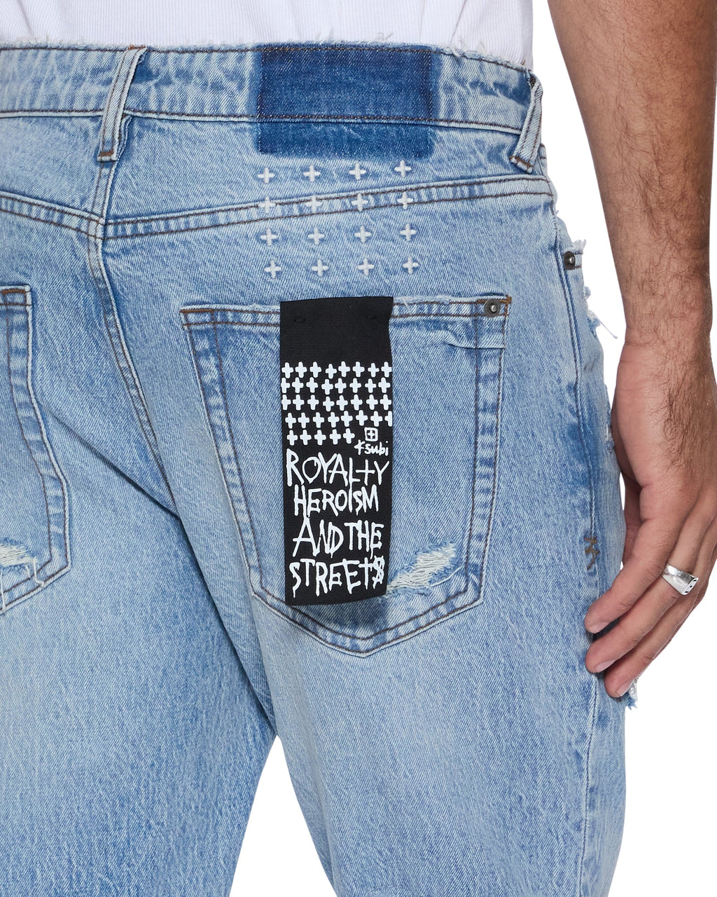 MENS VAN WINKLE PAINTER REPAIR DENIM JEANS
