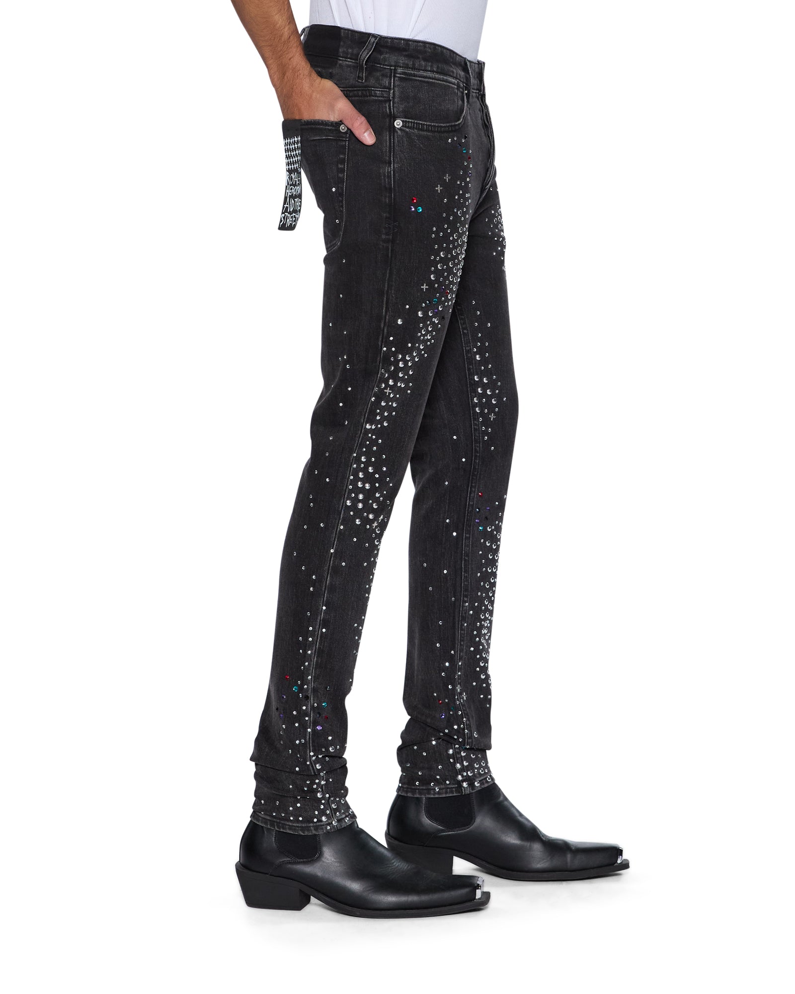 MENS  VAN WINKLE RENAISSANCE SKINNY DENIM JEANS