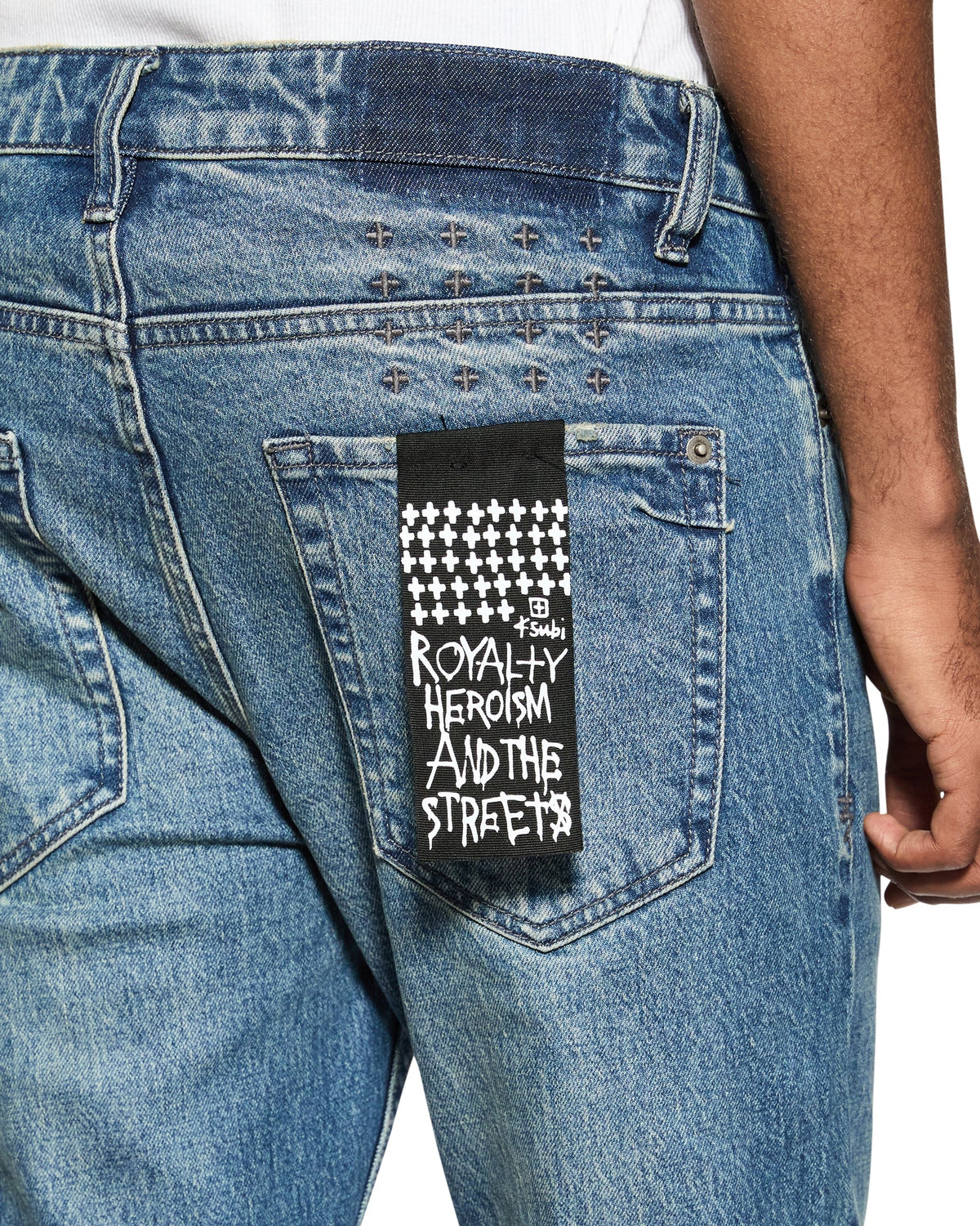 MENS VAN WINKLE MIDS DENIM JEANS
