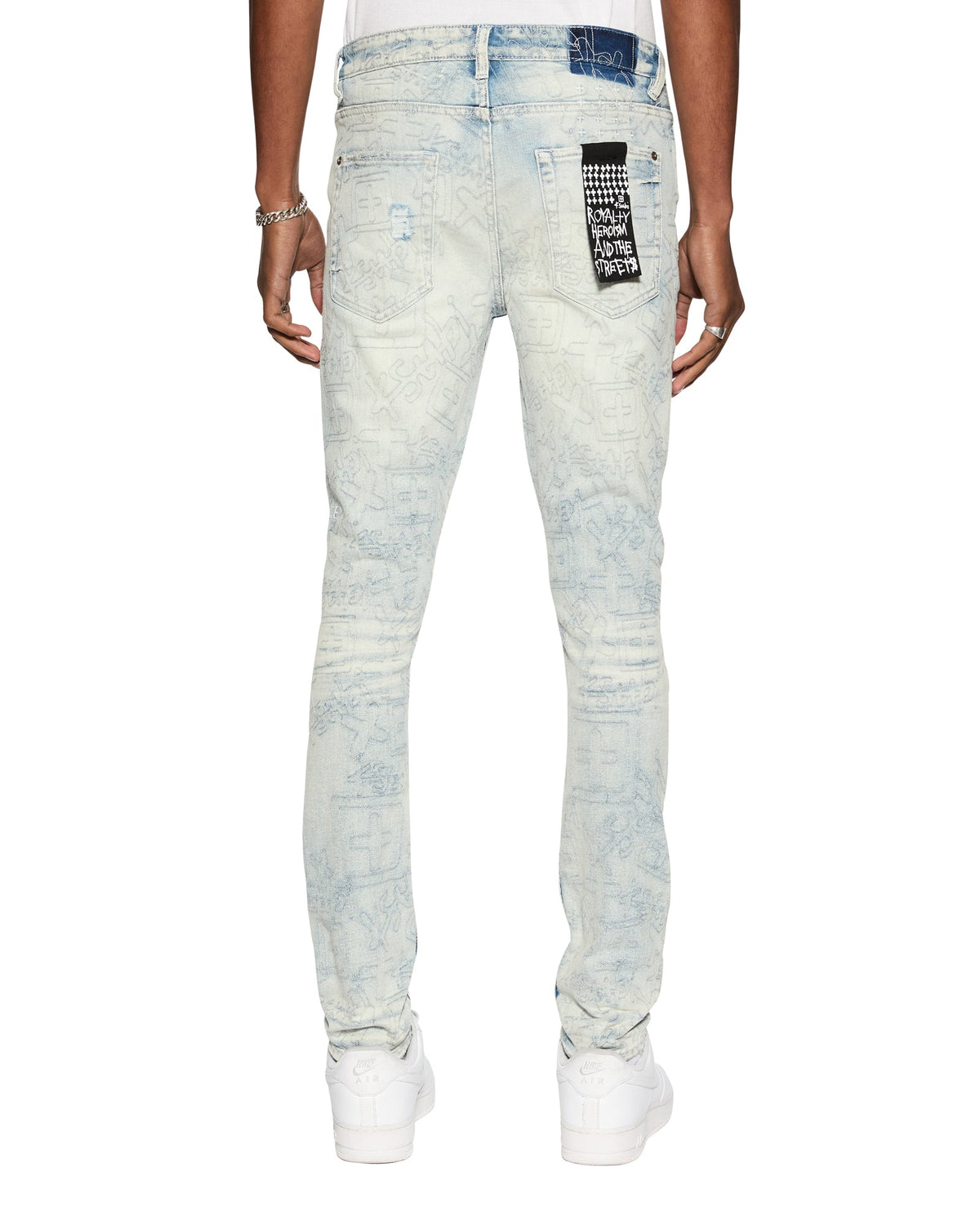 MENS VAN WINKLE STENCIL LEGACY DENIM JEANS