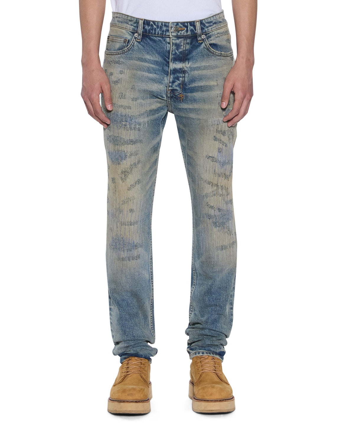 MENS CHITCH BROOKLYN REPAIR DENIM JEANS