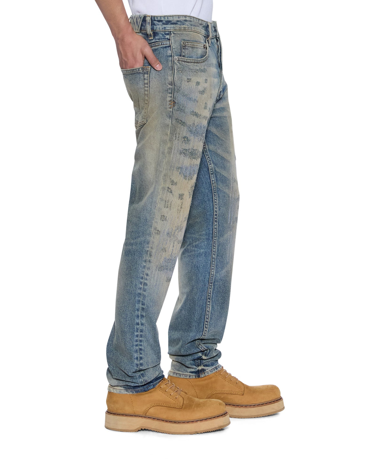 MENS CHITCH BROOKLYN REPAIR DENIM JEANS