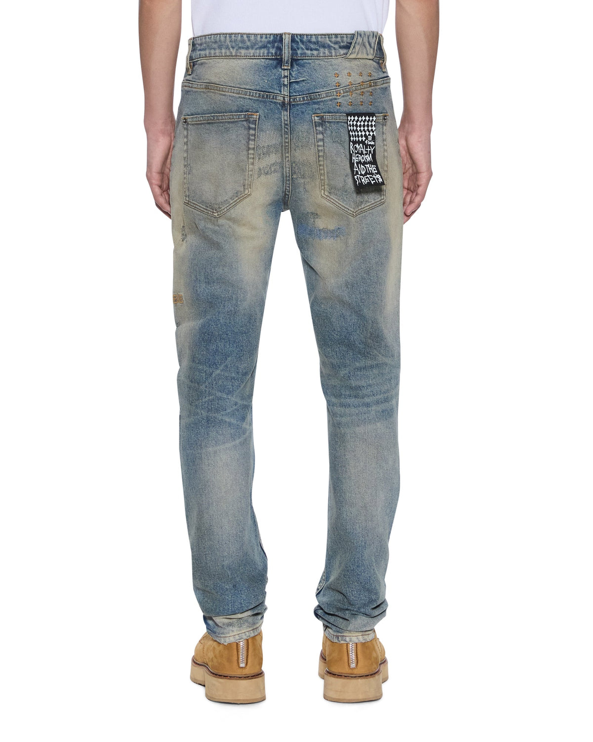 MENS CHITCH BROOKLYN REPAIR DENIM JEANS