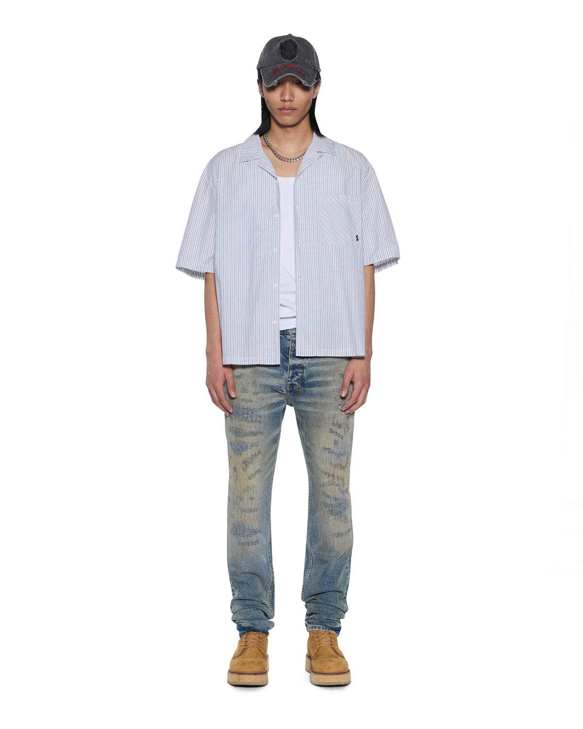 MENS CHITCH BROOKLYN REPAIR DENIM JEANS
