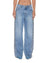 WOMENS  LOW RIDER KULTURE KRYSTAL RELAXED DENIM JEANS