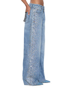 WOMENS LOW RIDER KULTURE KRYSTAL DENIM JEANS