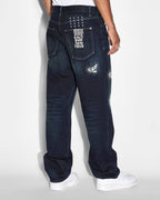MENS ANTI K CHECK OUT DENIM JEANS
