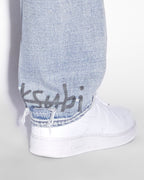 Mens Anti K Lock Up Phase Out Relaxed Denim Jeans - Denim