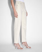WOMENS BROOKLYN JEAN ECRU DENIM JEANS