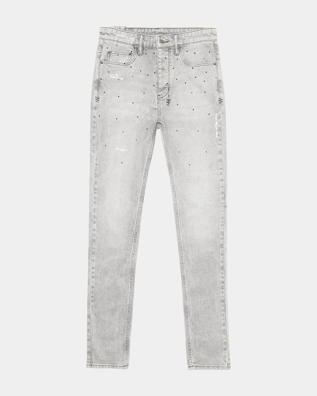 Mens Chitch Jupiter Grey Slim Denim Jeans - Grey