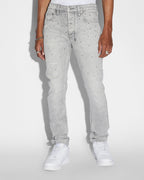 Mens Chitch Jupiter Grey Slim Denim Jeans - Grey