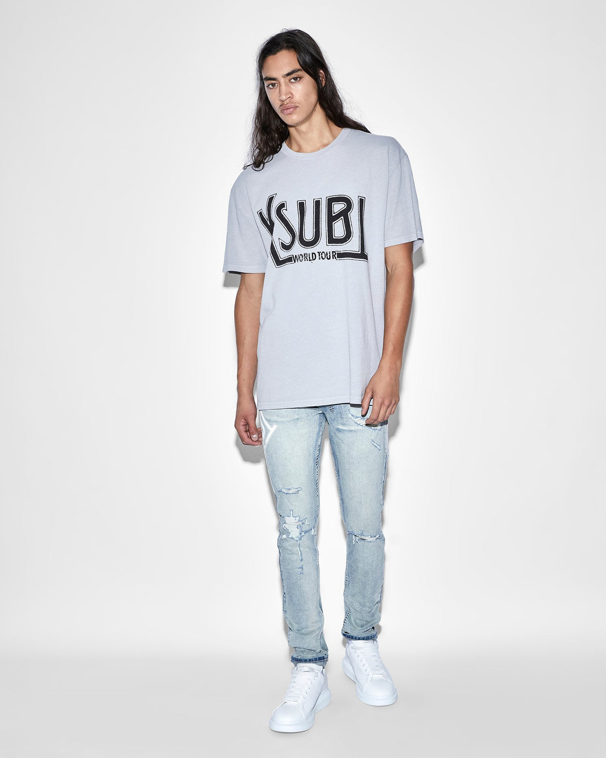 Mens Chitch Ticket Slim Denim Jeans - Denim