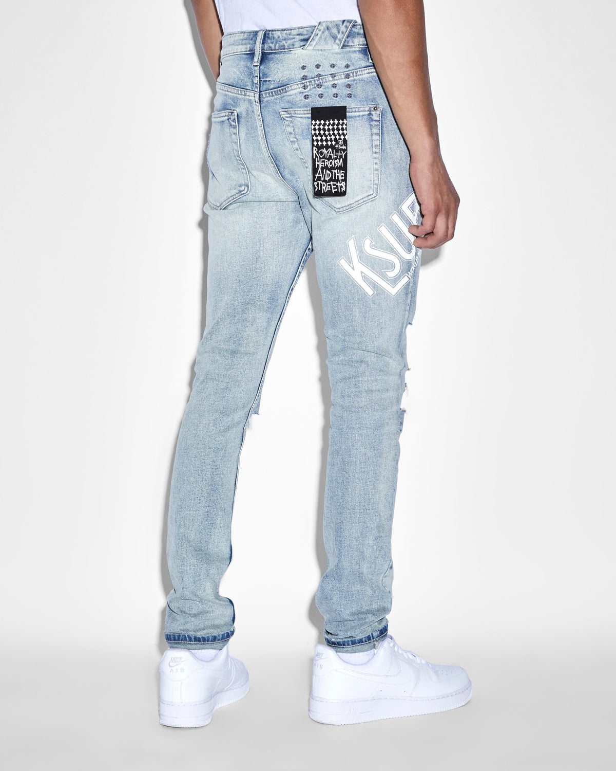 Mens Chitch Ticket Slim Denim Jeans - Denim