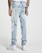 Mens Chitch Oktane Ksubi Slim Denim Jeans - Denim