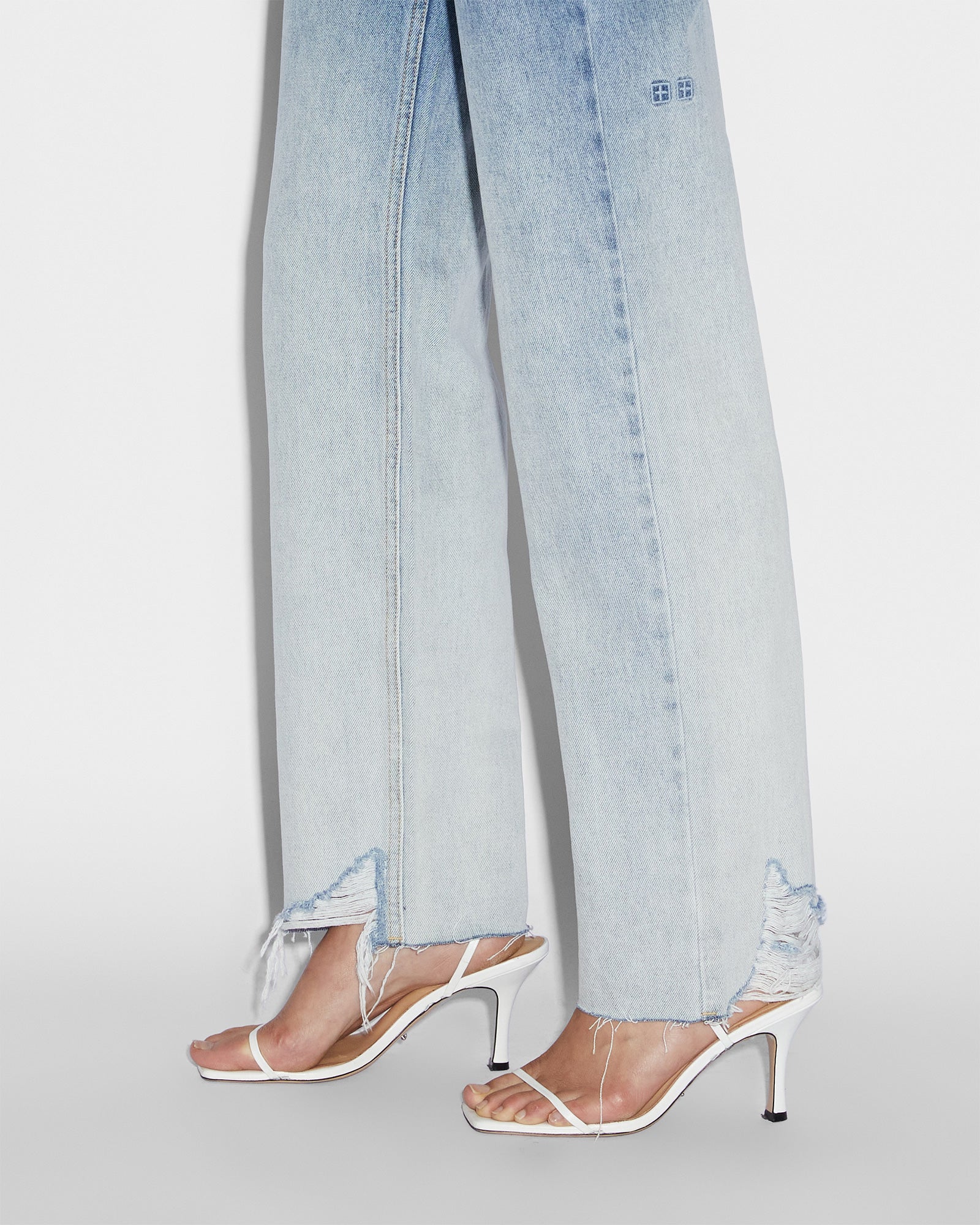 WOMENS  PLAYBACK GLACIER STRAIGHT DENIM JEANS