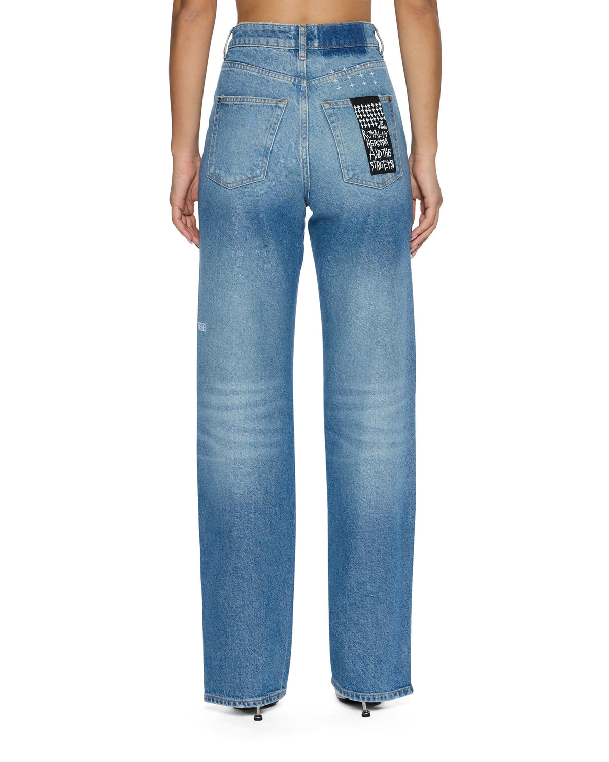 WOMENS PLAYBACK SPLITS TRU VINTAGE DENIM JEANS
