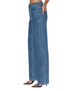 Womens Playback Token Krystal Straight Denim Jeans - Denim