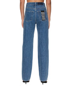 Womens Playback Token Krystal Straight Denim Jeans - Denim