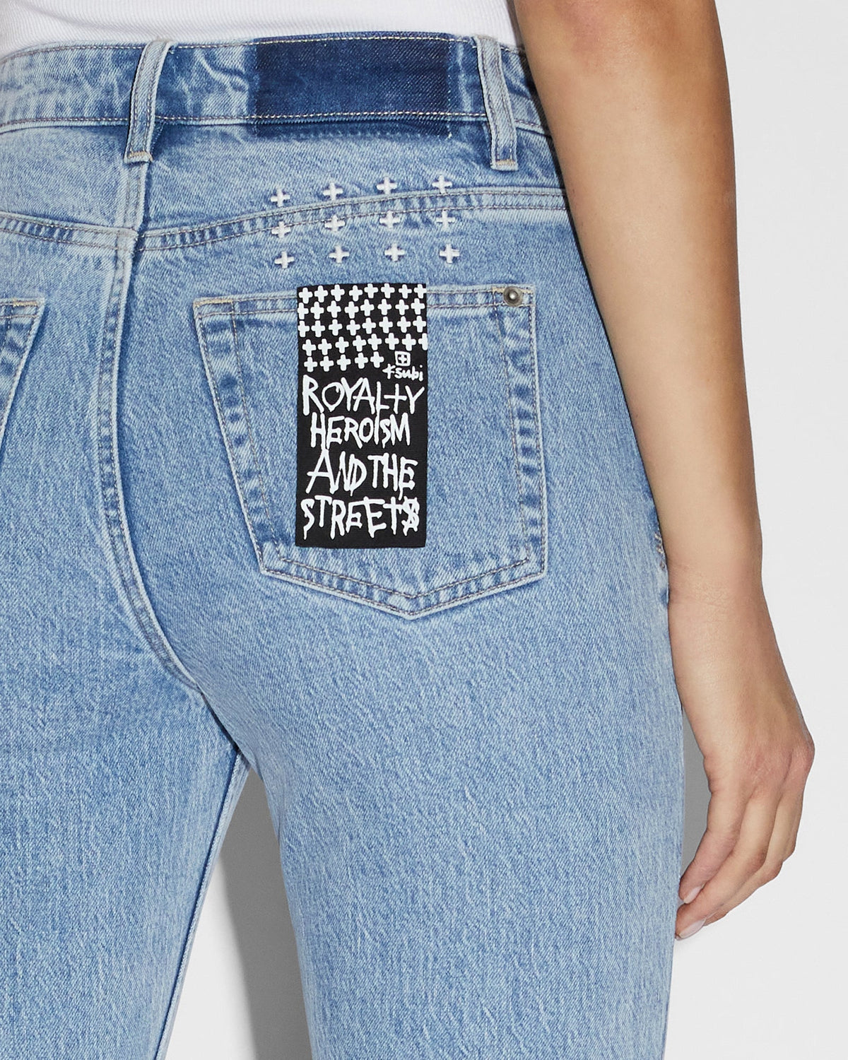 WOMENS SOHO CROP AUTHENTIK DENIM JEANS