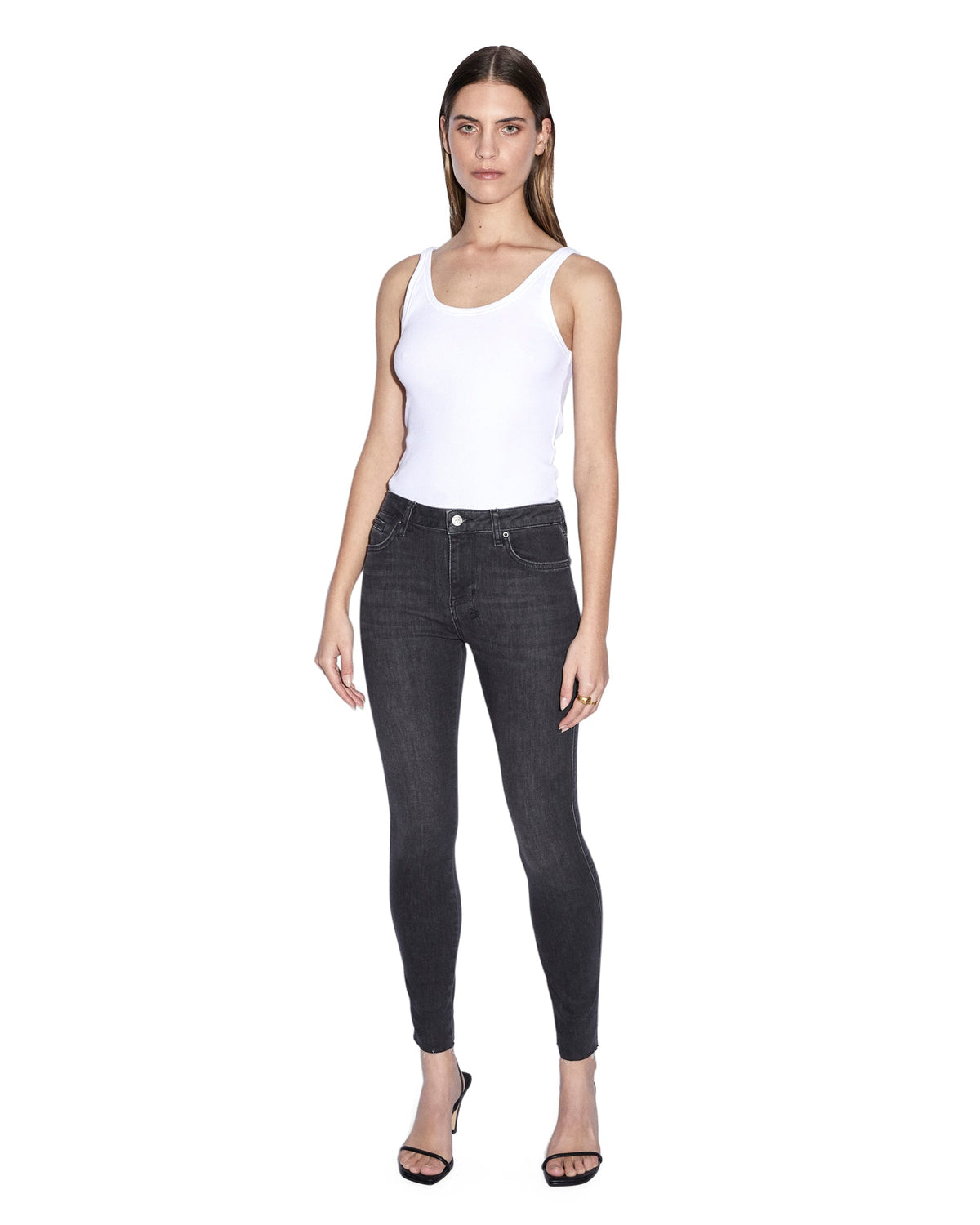 WOMENS SPRAY ON DIABLO DENIM JEANS