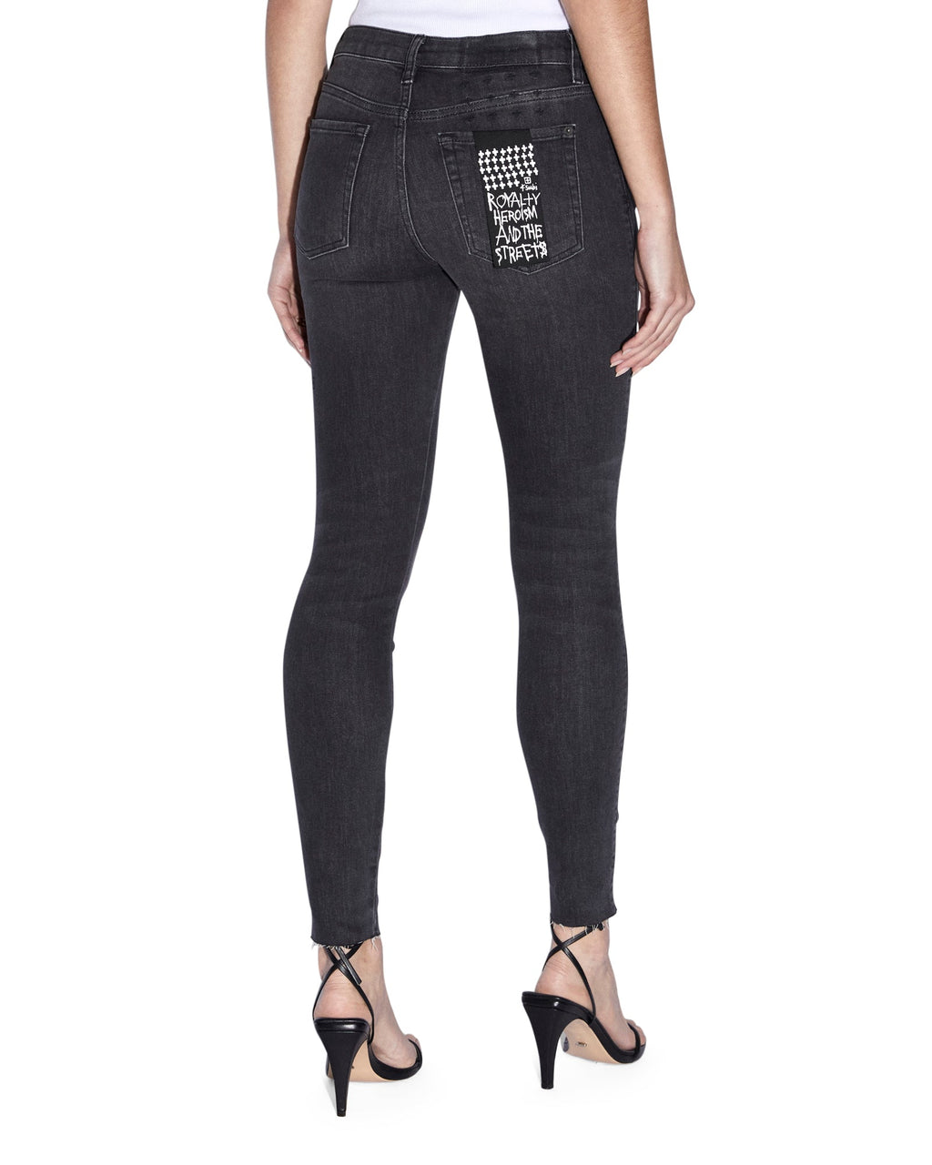 WOMENS SPRAY ON DIABLO DENIM JEANS