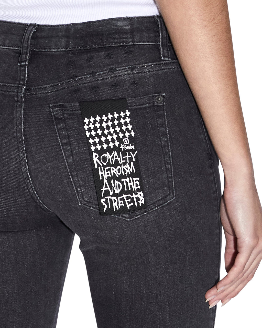 WOMENS SPRAY ON DIABLO DENIM JEANS