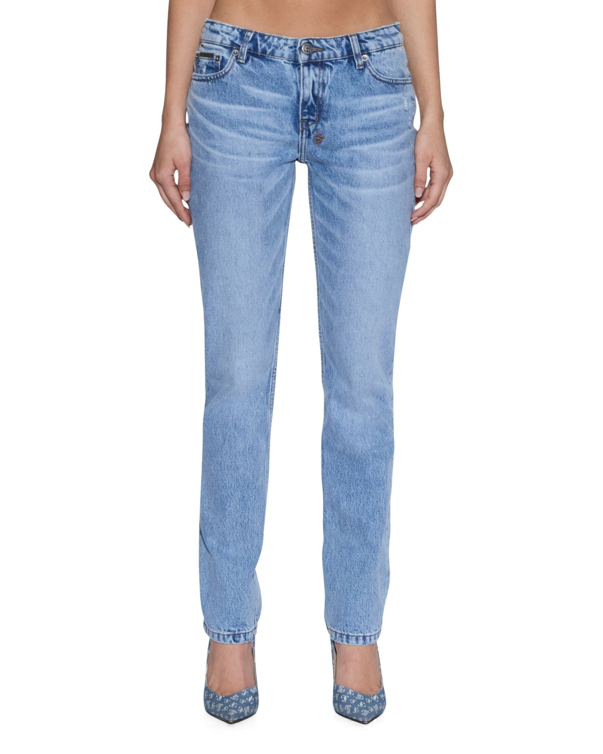 THE MOSS JEAN MERCER BLUE
