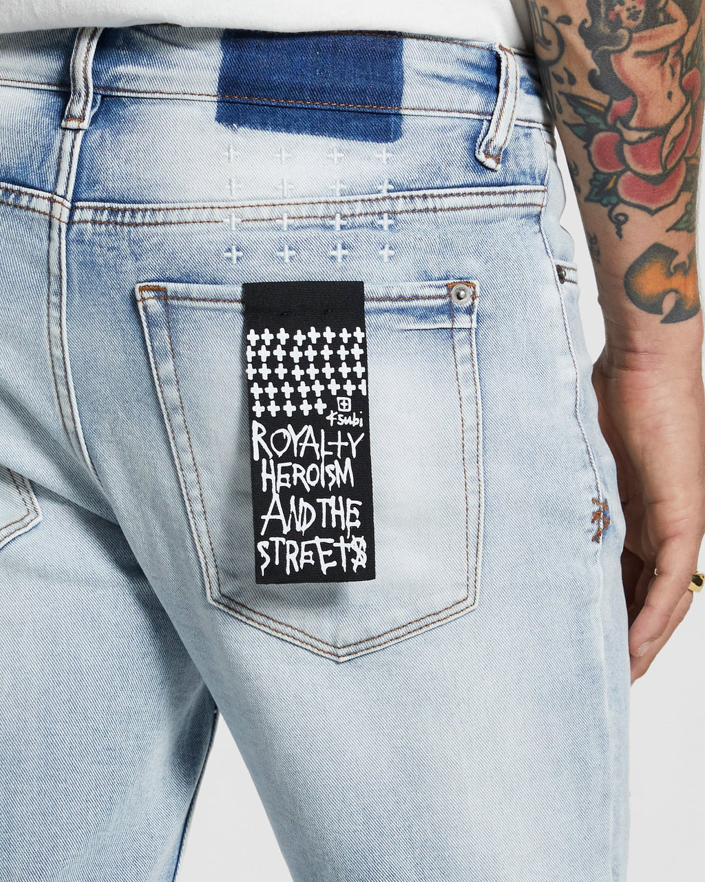 Mens Van Winkle 1999 City High Skinny Denim Jeans - Denim