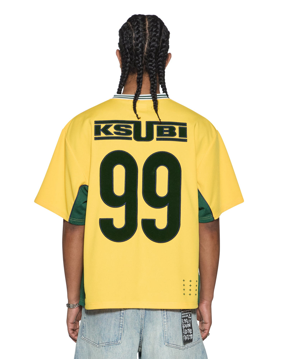 MENS OFFSIDE SS JERSEY GOLD FASHION TOPS