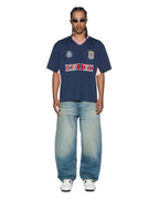 MENS OFFSIDE SS JERSEY NAVY FASHION TOPS
