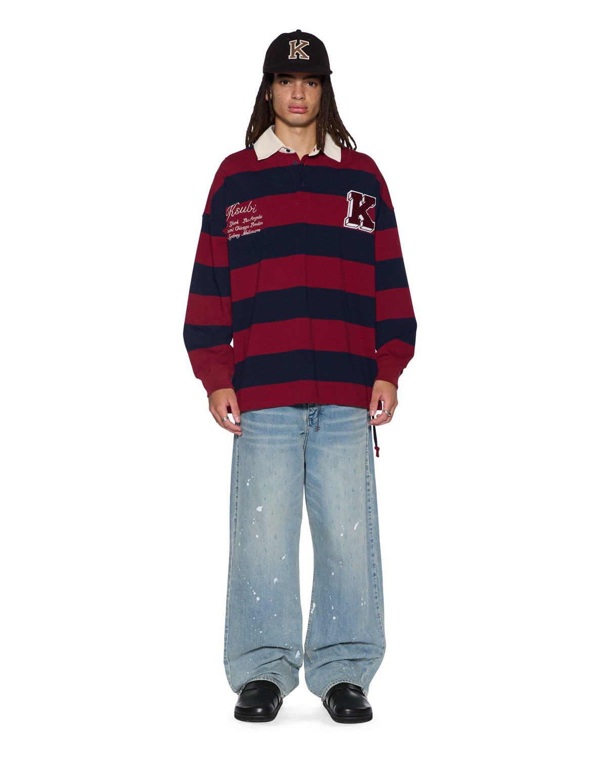 RUGGED RUGBY JERSEY FIRE FADE