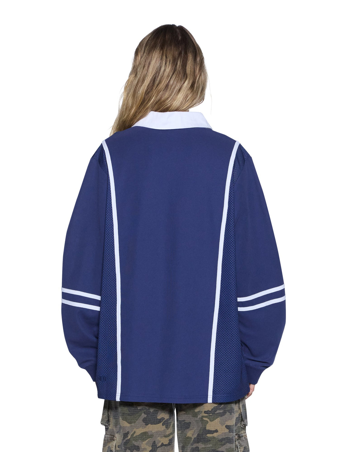 PLAYOFF LS POLO JERSEY NAVY