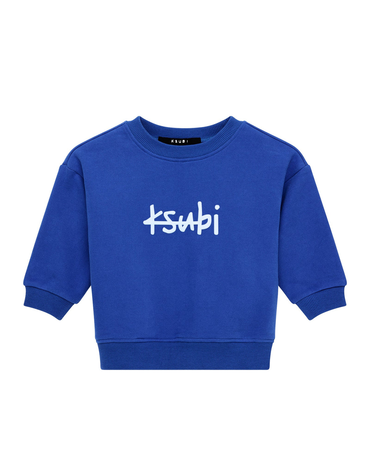 KIDS LIL 1999 BIGGIE CREW FLEECE COBALT FLEECE