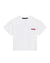 KIDS  LIL MEKANIK BIGGIE SS TEE WHITE RED TEES