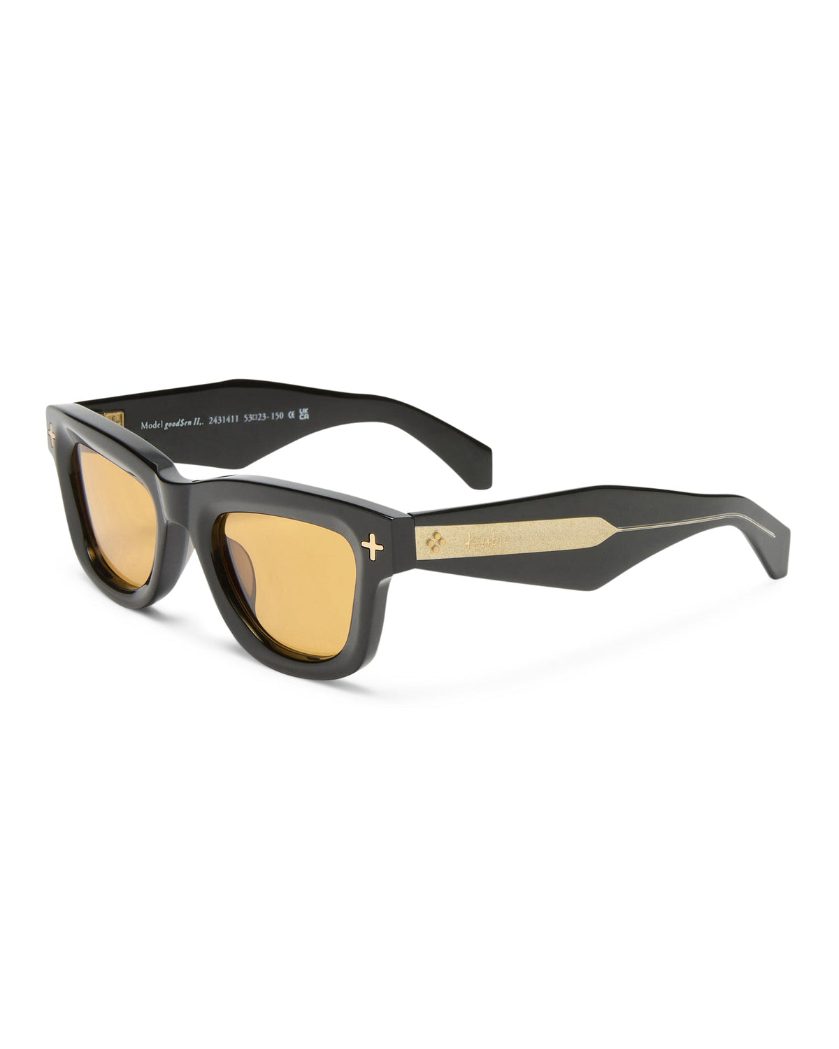 GOODSEN SUNGLASSES BLACK GOLD EYEWEAR