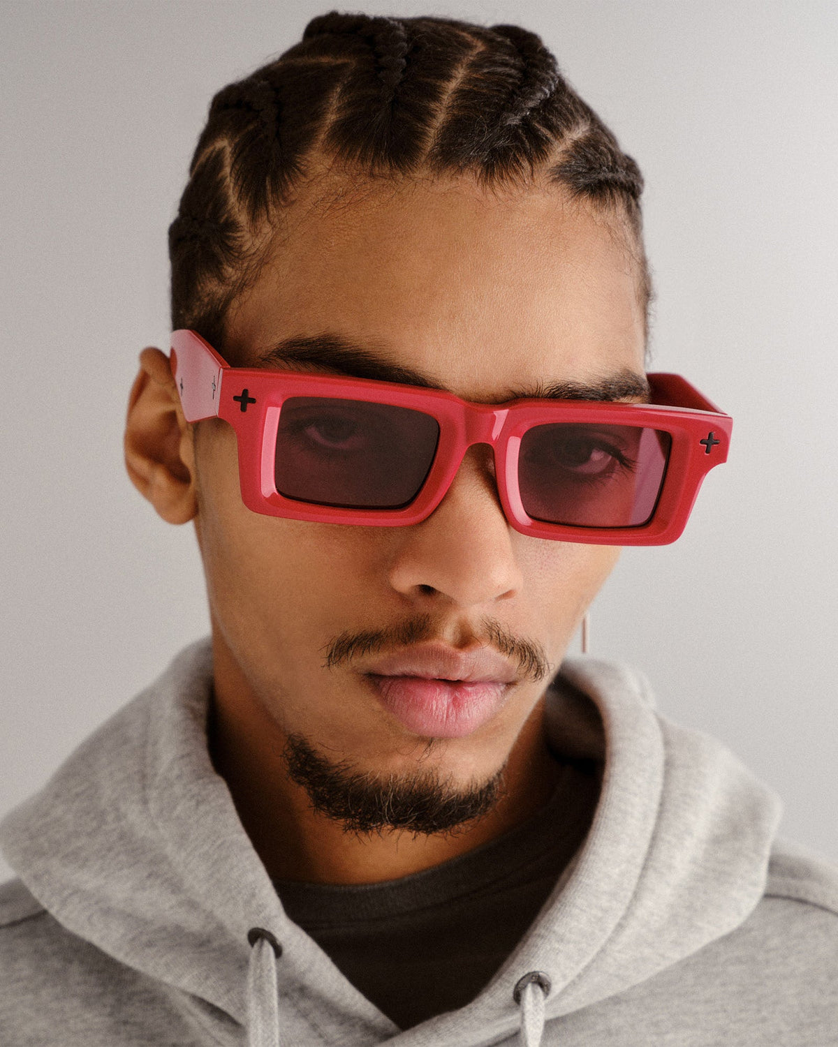 SMITHS SUNGLASSES RED BLACK EYEWEAR