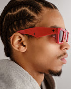 SMITHS SUNGLASSES RED BLACK EYEWEAR