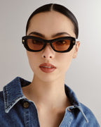 CYPHER SUNGLASSES BLACK GOLD EYEWEAR
