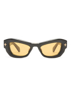 CYPHER SUNGLASSES BLACK GOLD EYEWEAR