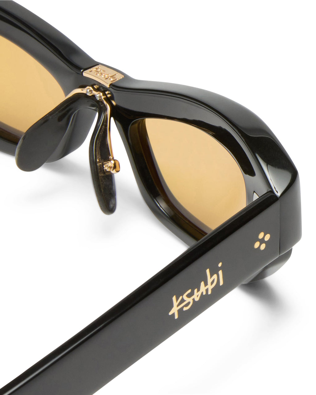 CYPHER SUNGLASSES BLACK GOLD EYEWEAR