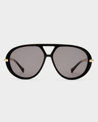 The Kondor Sunglasses Black Eyewear - Black