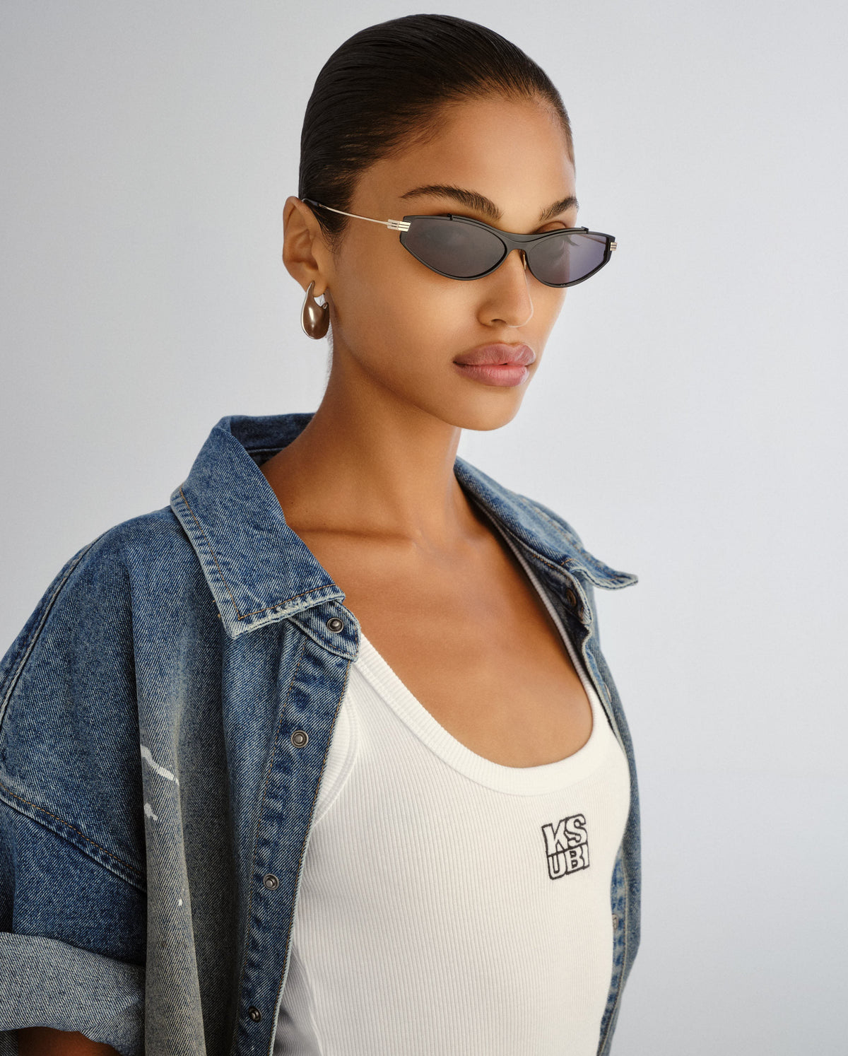 THE KSPEED KATZ SUNGLASSES BLACK GOLD EYEWEAR