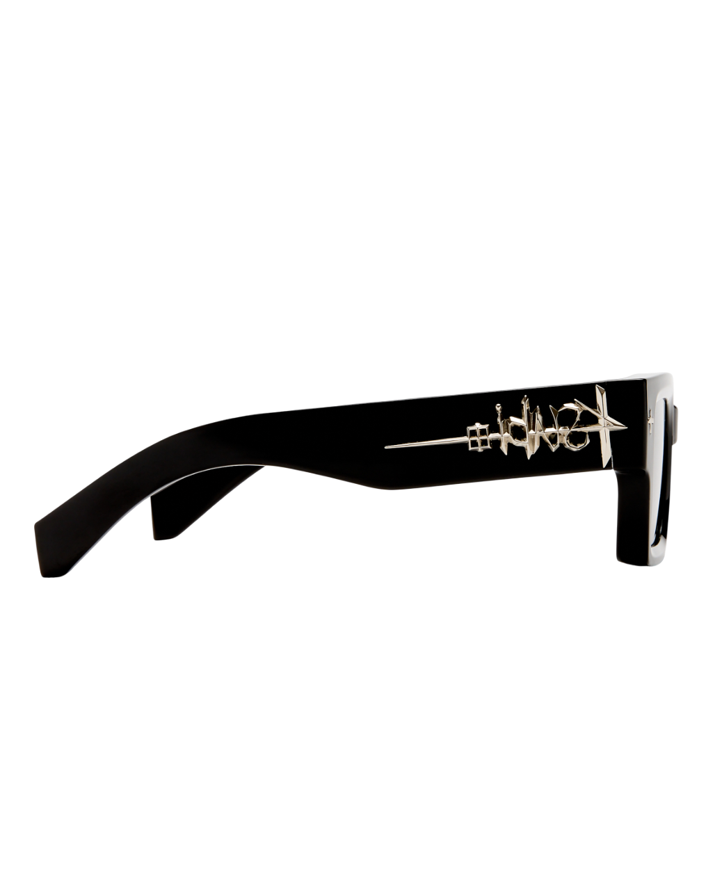 THE KINGY SUNGLASSES BLACK SILVER