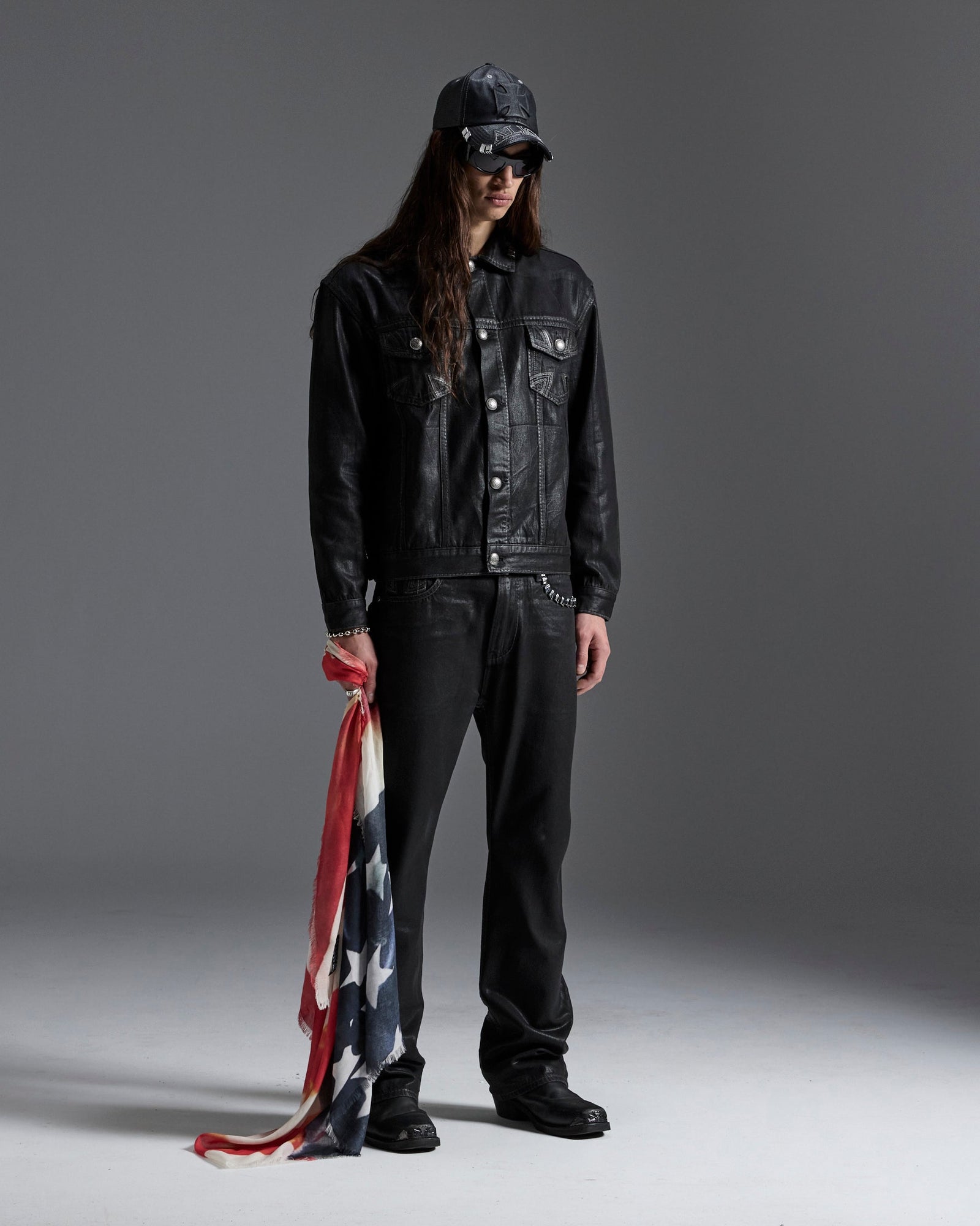 MENS KSUBI X ALICE HOLLYWOOD OH G JACKET BLACK WAX REGULAR JACKETS