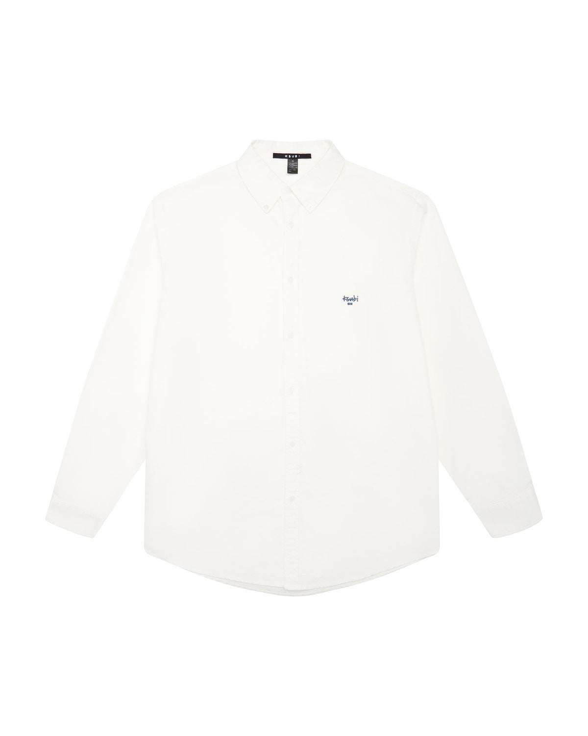 MENS KSIGNATURE BUTTON DOWN LS SHIRT WHITE SHIRTS