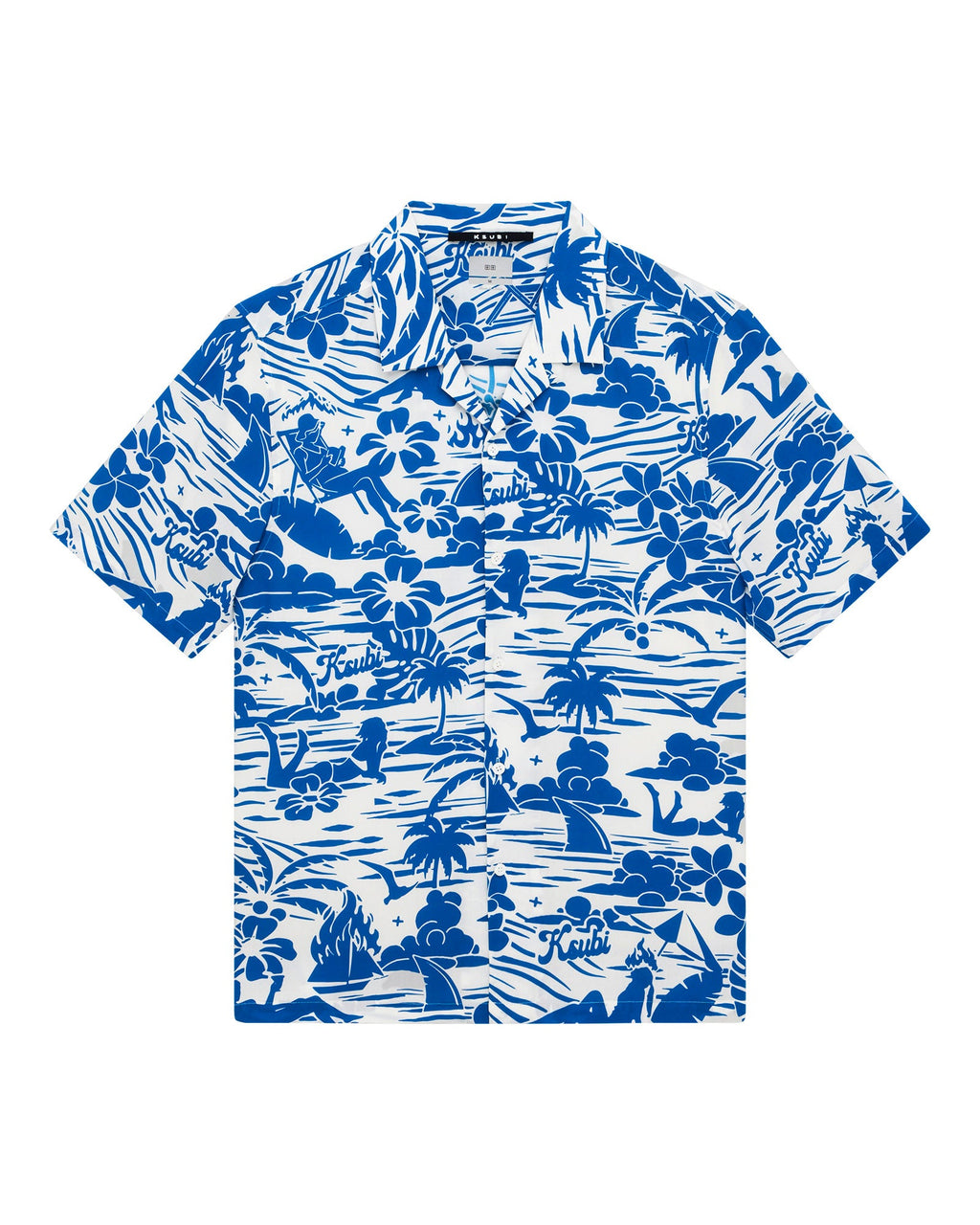 MENS LAGOON SS RESORT SHIRT BLUE SHIRTS