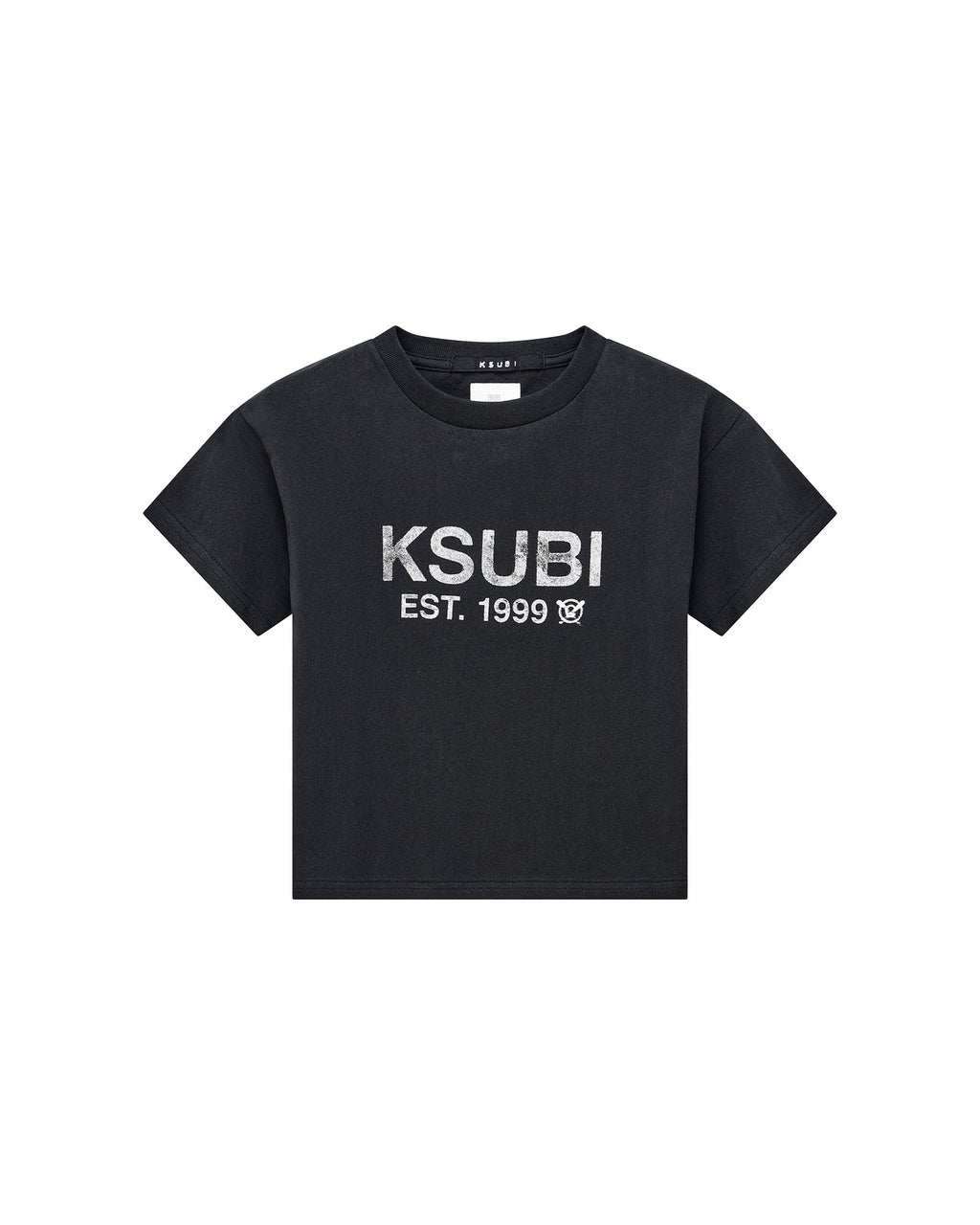 Kids Lil State Biggie Ss Tee Black Tees - Black